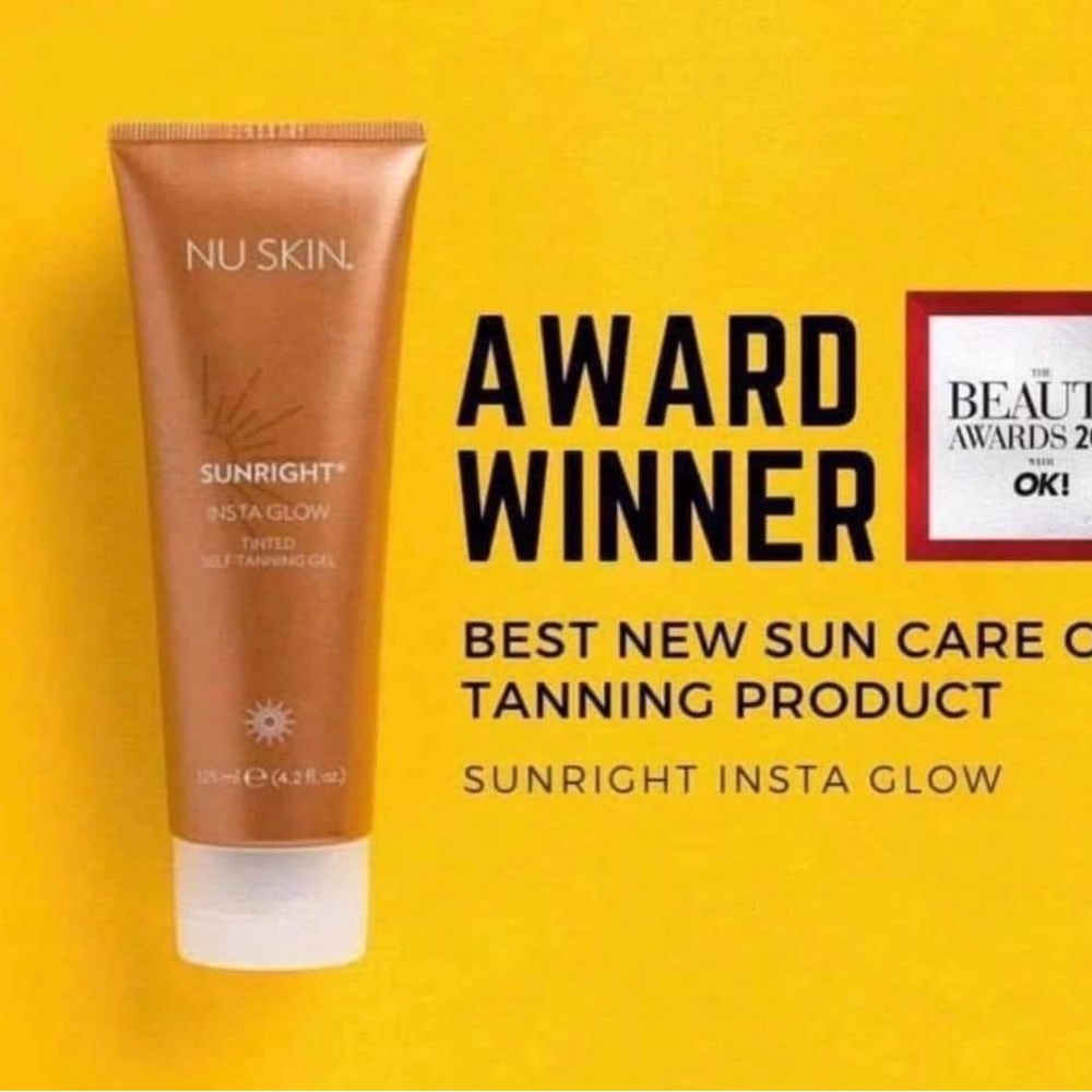 NUSKIN SUNRIGHT INSTAGLOW SUNLESS TANNER ☀️🌴